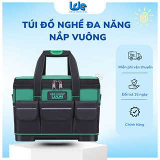 Túi đồ nghề kỹ thuật đa năng đựng dụng sữa, Vải Oxford Chống Thấm Nước hiệu quả dạng nắp vuông