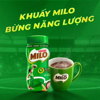 Thức uống lúa mạch Nestlé Milo nguyên chất 400g (hũ nhựa)