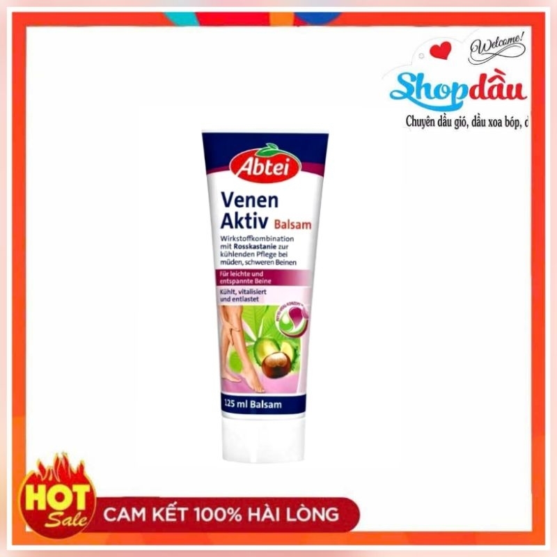 Kem Bôi Giãn Tĩnh Mạch Abtei Venen Aktiv- hàng nội địa Đức