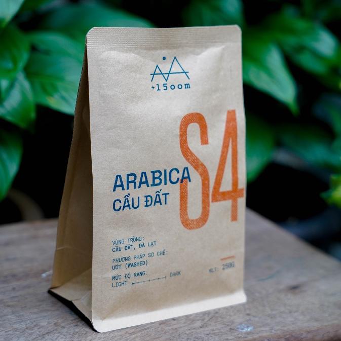 [Nguyên hạt] S4 - 250gr cafe Arabica Cầu Đất