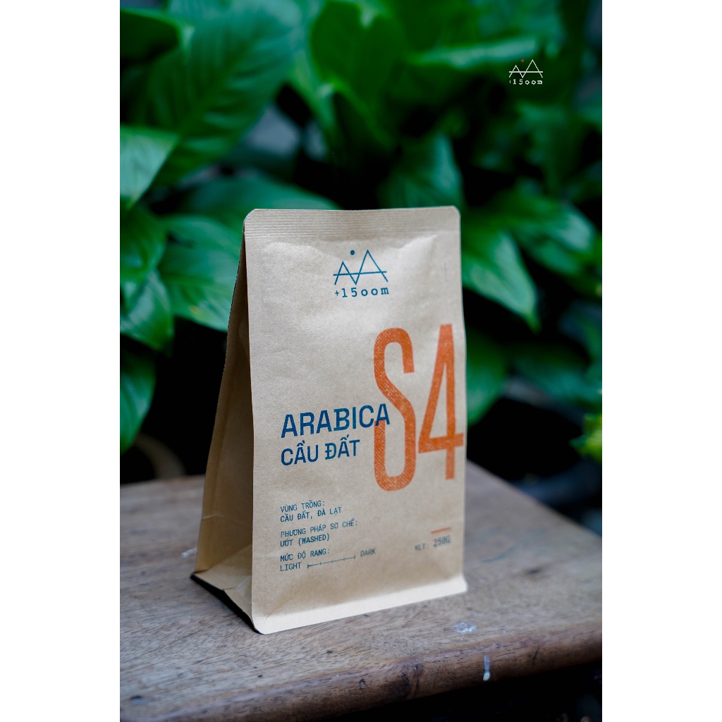 [Dạng bột pha Phin] S4: Arabica Cầu Đất túi 250gr