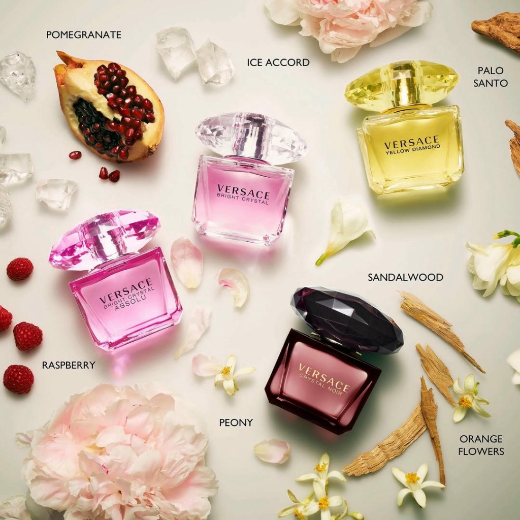 Nước hoa nữ Versace Crystal Noir, Versace Bright Crystal