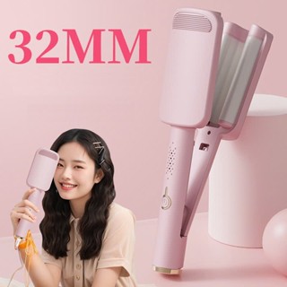 Máy Bấm Tóc Gợn Sóng - Máy Uốn Hippie 3 Trục Size 32 Làm Tóc Xoăn 2 In 1 S.NY 16