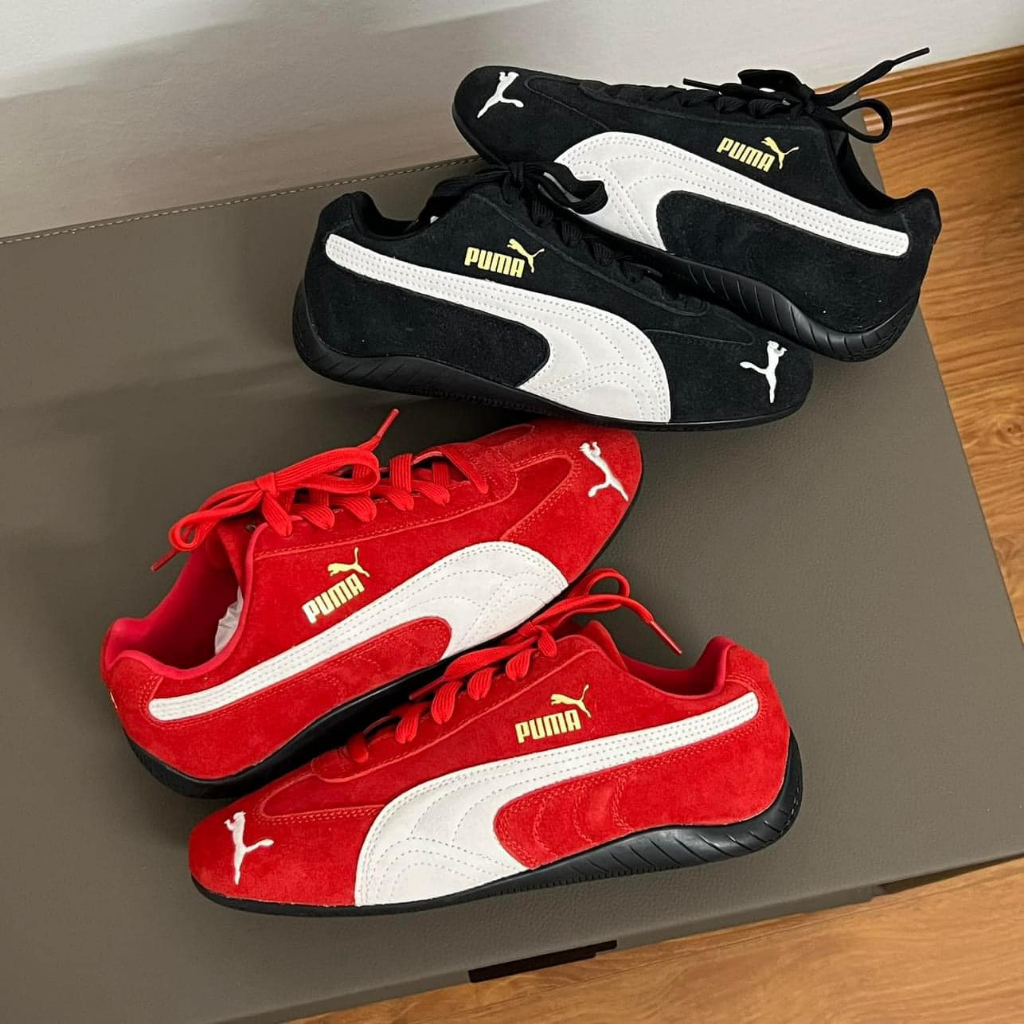 Giày thể thao PM Speedcat 2 màu đen đỏ, Giày PM Speedcat Red Black nam nữ full phụ kiện hot 2024 | BigBuy360 - bigbuy360.vn