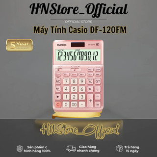 Máy Tính Casio DF-120FM - Hàng Chính Hãng Bitex - Thông Dụng Cho Kế Toán (Bảo Hành 5 Năm)