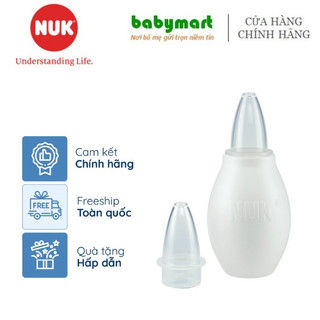 Hút mũi bóp cao su Nuk cho bé từ sơ sinh