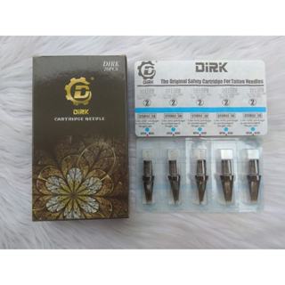  Hộp Kim Dirk máy pen xám phun xăm tato 