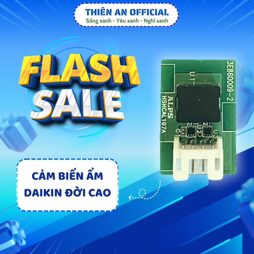 Cảm biến độ ẩm ALPS HSHCAL101B dành cho máy lọc không khí DAIKIN, Cảm biến DAIKIN đời cao