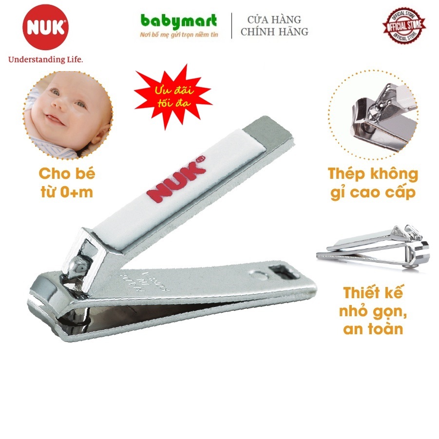 Bấm móng tay Nuk cho bé từ sơ sinh