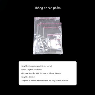 G50 Combo 100 túi opp dán miệng size nhỏ GARIN