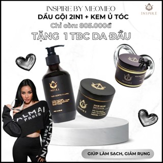 [TẶNG TẨY TBC DA ĐẦU] COMBO GỘI Ủ MỌC TÓC, GIẢM RỤNG TÓC INSPIRE HAIR GROWTH