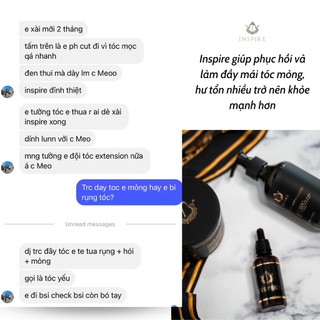 [MUA 2 TẶNG 1] DATE T6/2027 - DẦU GỘI THẢO DƯỢC 2IN1 PHỤC HỒI TÓC, GIÚP MỌC TÓC INSPIRE
