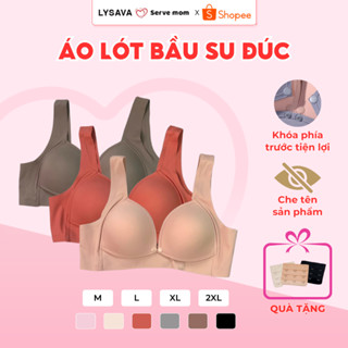  Áo lót bà bầu cho con bú Lysava áo lót bầu su đúc mềm mát nâng ngực chống xệ không gọng Bigsize AL1 