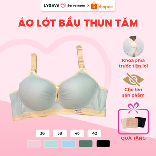 Áo lót bầu và cho con bú không gọng chống chảy xệ nâng ngực có cúc mở ngang Bigsize Lysava AL2 