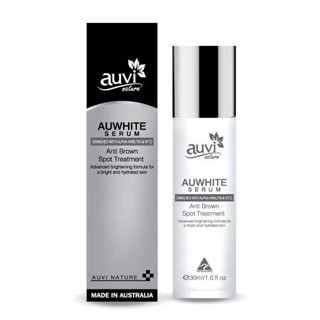 Serum dưỡng trắng da, giảm sắc tố, giảm sạm da Auwhite anti brown AUVI NATURE 30ML