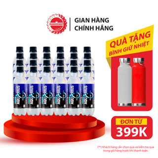 Lốc 24 Chai Nước Điện Giải Bù Khoáng Không Đường Aquarius Zero 390ml/Chai Sale 15.4