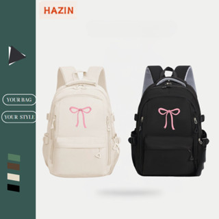  Balo HAZIN đi học nam nữ Mềm Mại Đính Nơ Màu Dễ Thương Phong Cách Nhật Bản 