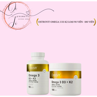 Viên Dầu Cá Ostrovit Omega 3 D3 + K2 - Dưỡng Chất Toàn Diện Cho Cơ Thể