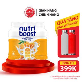 Lốc 6 Chai Sữa Nutriboost Thế Hệ Mới Hương Cam 297ml/chai Sale 15.4 Coca-Cola
