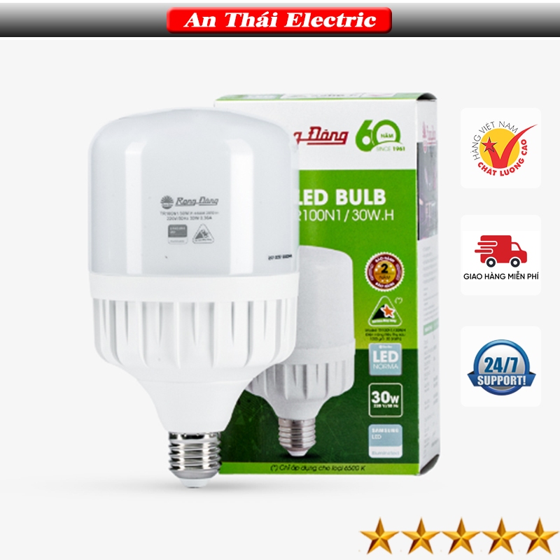 Bóng Đèn Rạng Đông 50W - 40W - 30W - 20W chính hãng