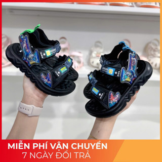 Dép sandal siêu nhân HOT 2025 mã 803 Quảng Châu cao cấp cho bé trai bé gái từ 2 tuổi đến 6 tuổi