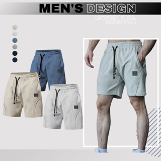  Quần Short Thể Thao MEN DESIGN Nỉ Cao Cấp Co Giãn Phong Cách Thể Thao Quần Sọt Nam Quần Nỉ 