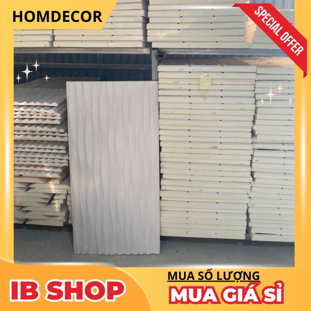 Tấm ốp tường PU 3D Nghệ Thuật [ Mã 3DT3 ]