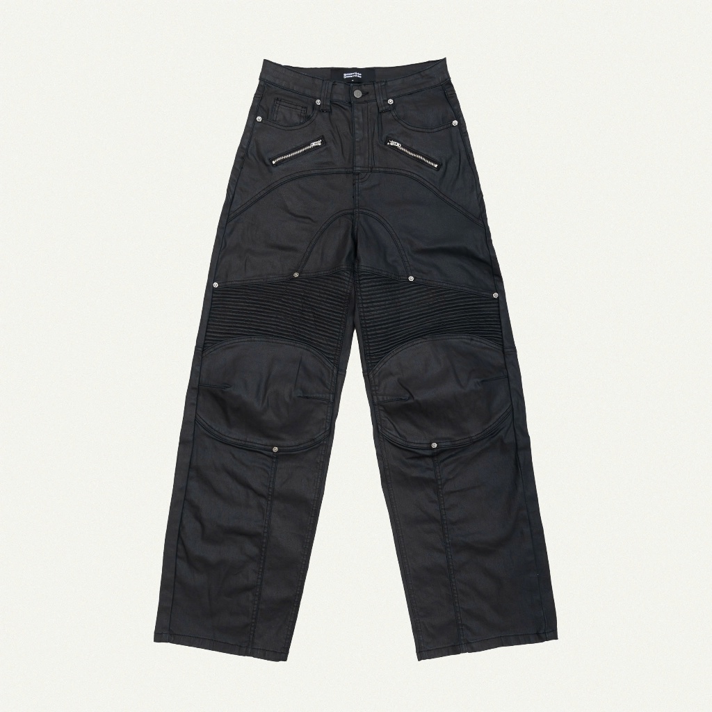 BIKER BAGGY PANTS / QUẦN BAGGY DA / GAMBLE WORLDWIDE