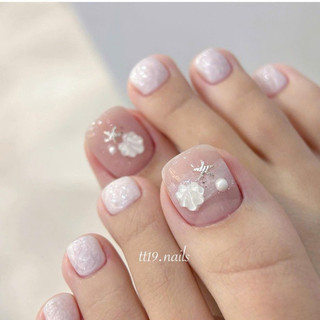 Khay phụ kiện bạc(ngao ,sò, ốc ,hến,sao biển) trang trí nail