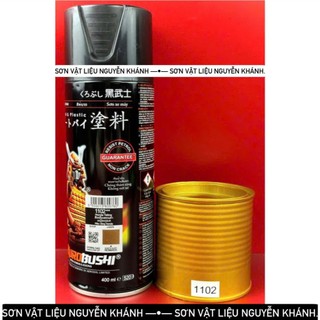 1102-sơn xịt samurai màu vàng honda