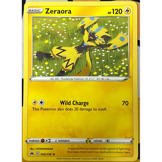 Zeraora 052/159 Pokemon Card English