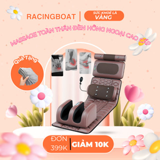 Hỏa Tốc- Sẵn - Thảm mát xa toàn thân có kèm gối thảo mộc và massa chân - Nệm, đệm, máy massage toàn thân, cổ vai gáy hồn