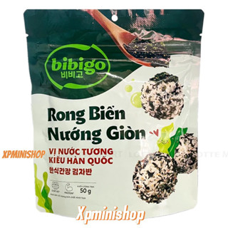[TÚI LỚN 50G] RONG BIỂN VỤN TẨM NƯỚC TƯƠNG HÀN QUỐC BIBIGO