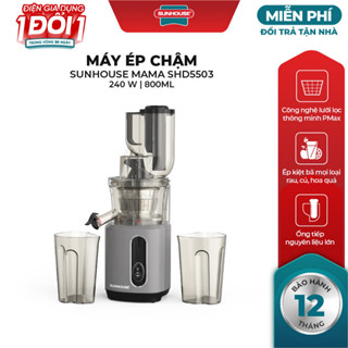 Máy ép chậm Sunhouse SHD5503 chính hãng 100% Trưng bày mới 98-99% Bảo hành 12 tháng