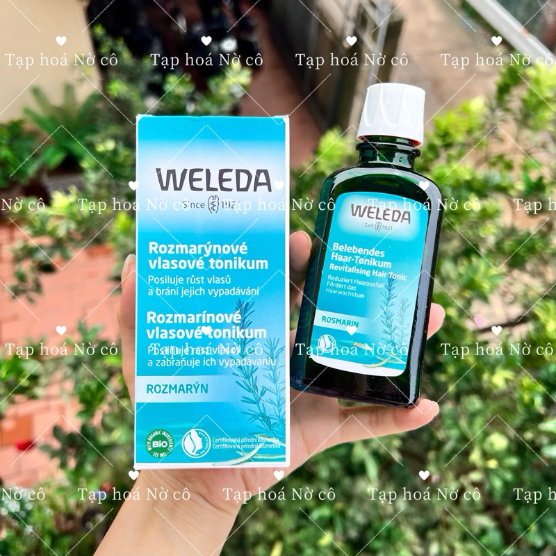 Tinh chất dưỡng tóc chống rụng Alpecin và Weleda