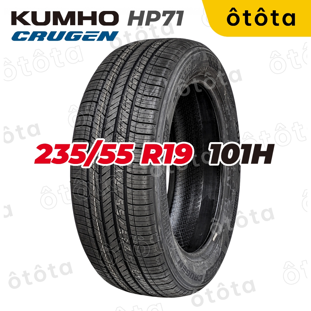 Lốp ô tô Kumho 235/55 R19 04 101H Crugen HP71 – Chính Hãng BH 5 năm (235/55R19, 235 55 R19)