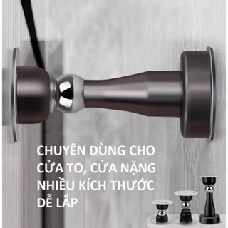 Chặn cửa chống va đập, chặn cửa siêu hít, Nam châm hít cửa mạnh chuyên cho cửa nặng, to, giữ cửa chắc chắn