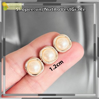 Set 10 Nút Áo Nhựa Size 1.2cm cho áo sơ mi, cúc áo rẻ đẹp, sang trọng