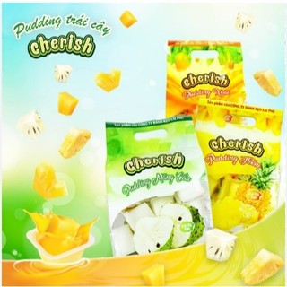 Set 5 Gói Thạch Pudding Lai Phú Mix Đủ 5 Vị Trái Cây Xoài/Thơm/Dứa/Dừa