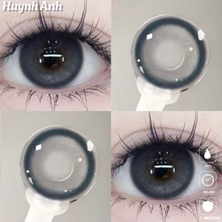 Lens Mắt Kính Áp Tròng xanh blue douyin tây nhẹ giãn to C8633 [Giá 1 Đôi + Kèm Khay Dụng Cụ]