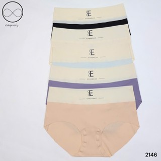 [MÃ 2146] - Set 5 Quần Lót Su Tăm Và Trơn Emynoiy Bigsize Không Viền, Thoải Mái, Co Giãn, Không Hằn Dấu
