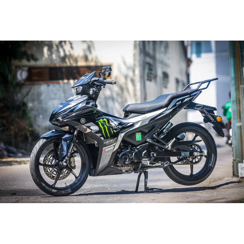 Tem Exciter 155 mẫu Monster 2025 (in Mutoh)