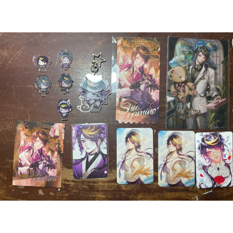 shu yamino nijisanji en goods official, goods artist