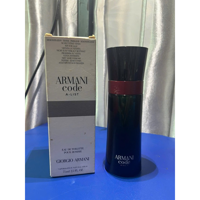 Nước hoa Giorgio Armani Armani Code A-List tester 75ml