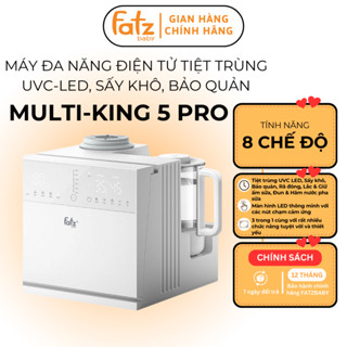 Máy đa năng điện tử FATZ BABY Multi KING 5 Pro FB9288BT Tiệt trùng Sấy khô Bảo quản đủ 8 chức năng 