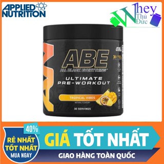 (Mùi mới) ABE Applied Nutrition vị Fruit Punch 30 lần dùng - Pre Workout Tăng sức mạnh cơ bắp