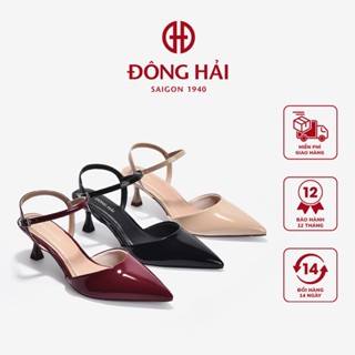  Giày Cao Gót Đông Hải Bít Mũi Nhấn quai Ankle Strap - G81S8