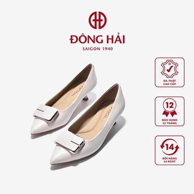 Giày Cao Gót Zuciani Mũi Nhọn Khóa Viền - GCL16