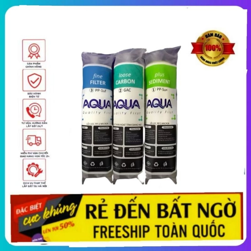 LÕI LỌC NƯỚC 123 AQUA CAO CẤP