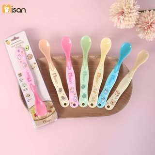  Thìa Mềm Báo Nóng Silicon Misan KidAndMom Cao Cấp Chống Nóng An Toàn Cho Bé Ăn Dặm 